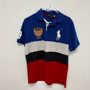 Polo by Ralph Lauren BIG pony Shirt - Blue, White, Red, Black